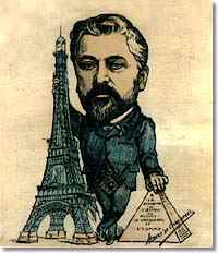 A Caricature of Gustave Eiffel